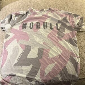 NOBULL Urban Camo Tee in Pink and Gray